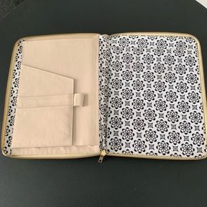 Leather pad folio- Letter size